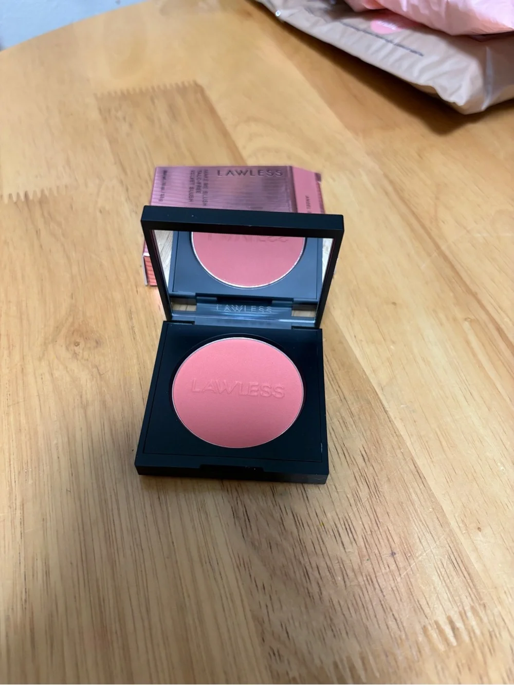 Lawless Make Me Blush Velvet Blush ANGEL SUEDE, Full Sz 0.18oz, BNIB, Authentic